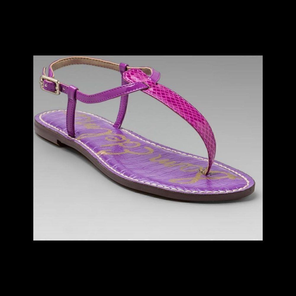 Sam Edleman Gigi Sandal in Vivid Violet, size 9 1/2